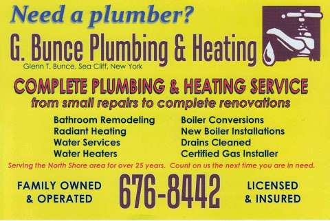 Jobs in G. Bunce Plumbing and Heating - reviews